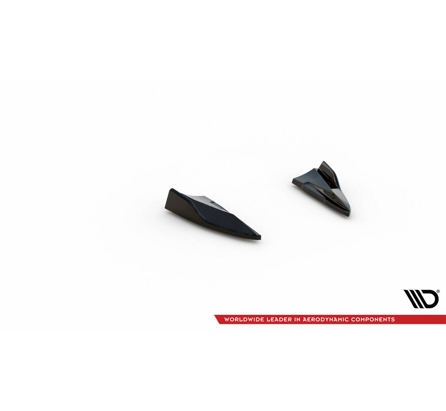 Maxton Design Rear Side Splitters V.2 Porsche Macan GTS / Sport Design Mk1 Facelift