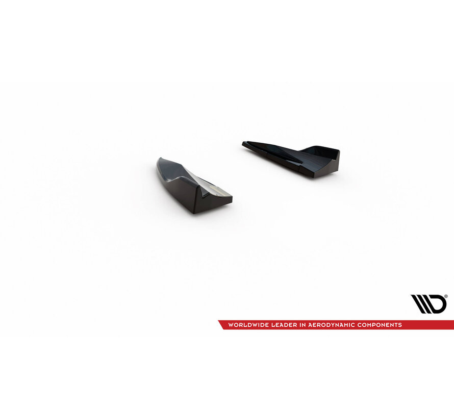 Maxton Design Rear Side Splitters V.2 Porsche Macan GTS / Sport Design Mk1 Facelift