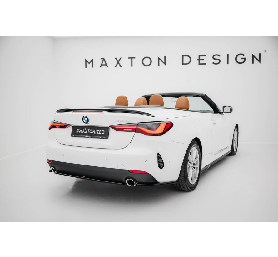 Maxton Design Set of Splitters passend voor BMW 4 Coupe / Cabrio G22 / G23