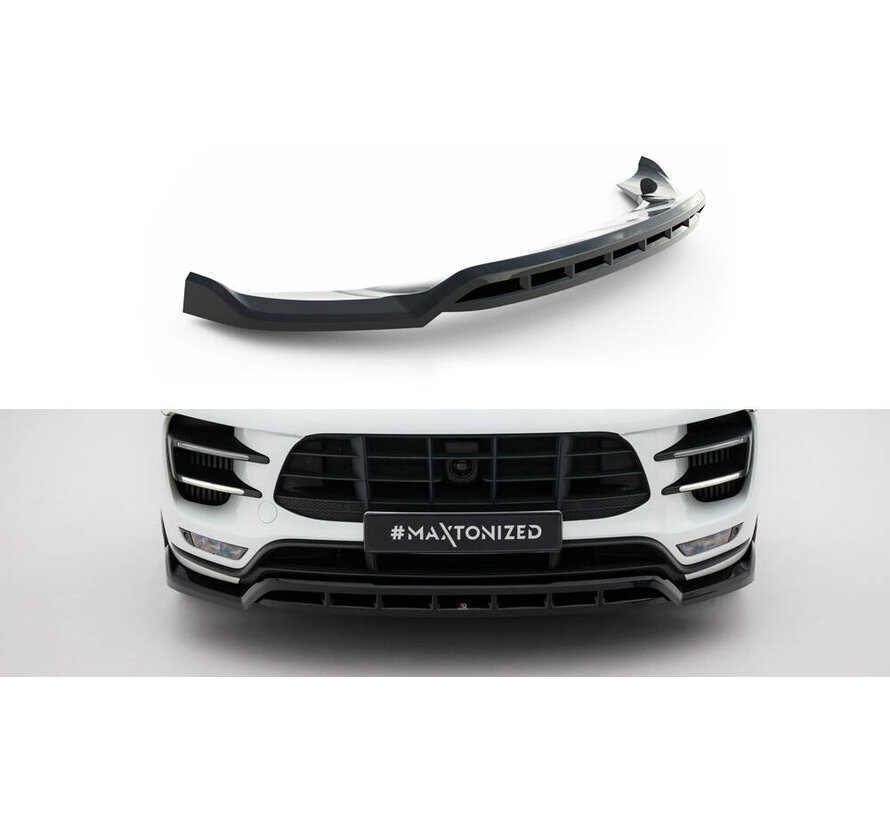 Maxton Design Front Splitter Porsche Macan Turbo Mk1