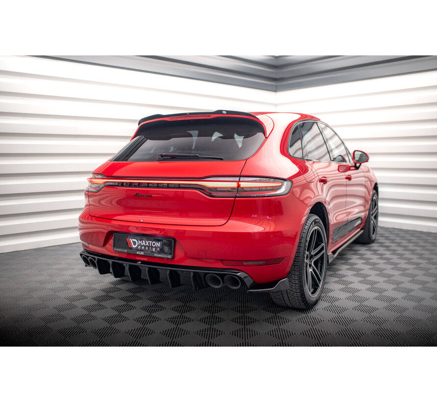 Maxton Design Set of Splitters Porsche Macan GTS / Sport Design Mk1 Facelift