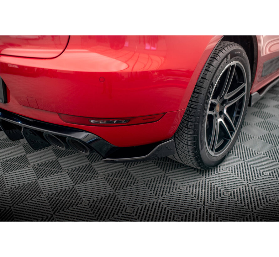 Maxton Design Set of Splitters Porsche Macan GTS / Sport Design Mk1 Facelift