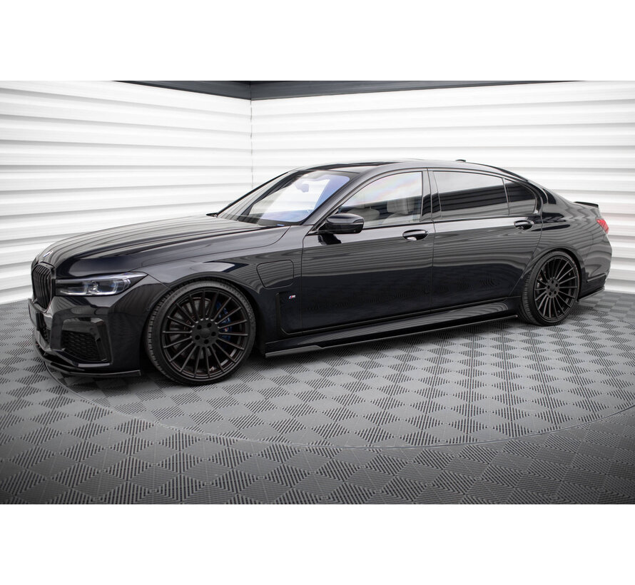 Maxton Design Side Skirts Diffusers V.2  for BMW 7 Long M-Pack G12