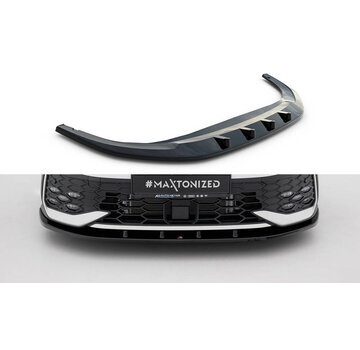 Maxton Design Maxton Design Front Splitter V.1 Volkswagen Golf GTI / GTE / R-Line Mk8 Facelift