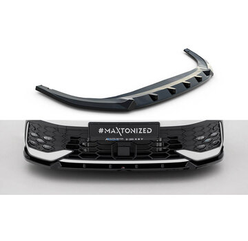 Maxton Design Maxton Design Front Splitter V.2 Volkswagen Golf GTI / GTE / R-Line Mk8 Facelift