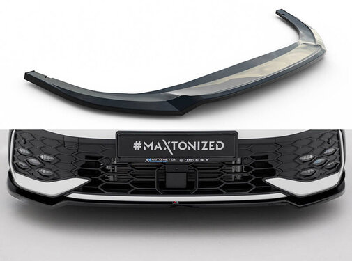 Maxton Design Maxton Design Front Splitter V.3 Volkswagen Golf GTI / GTE / R-Line Mk8 Facelift