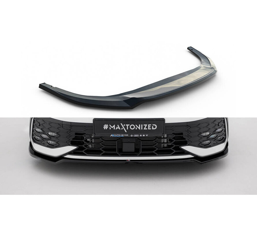 Maxton Design Front Splitter V.3 Volkswagen Golf GTI / GTE / R-Line Mk8 Facelift