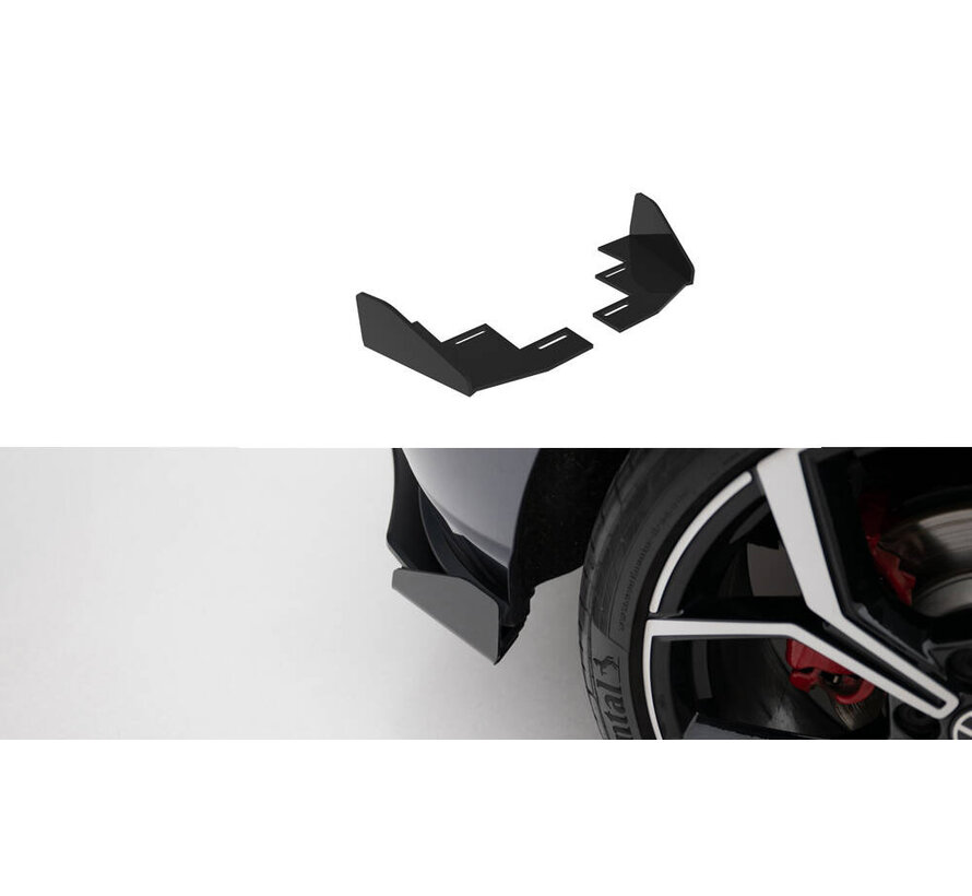 Maxton Design Rear Side Flaps Volkswagen Polo GTI Mk6 Facelift