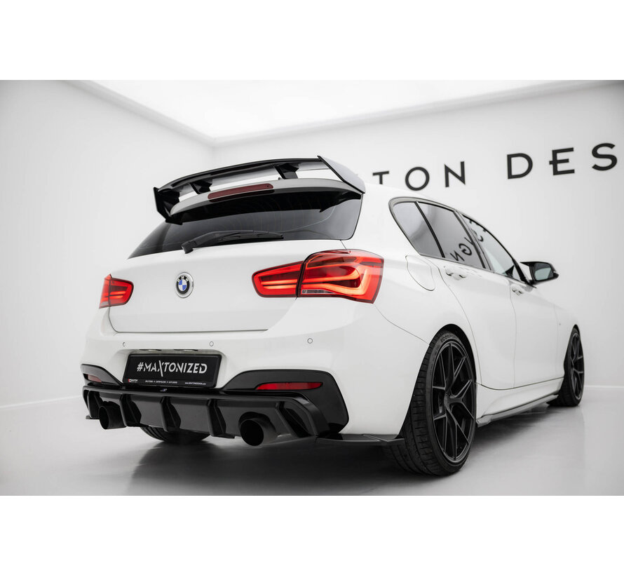 Maxton Design Spoiler passend voor BMW 1 M-Pack / M140i / Standard F20