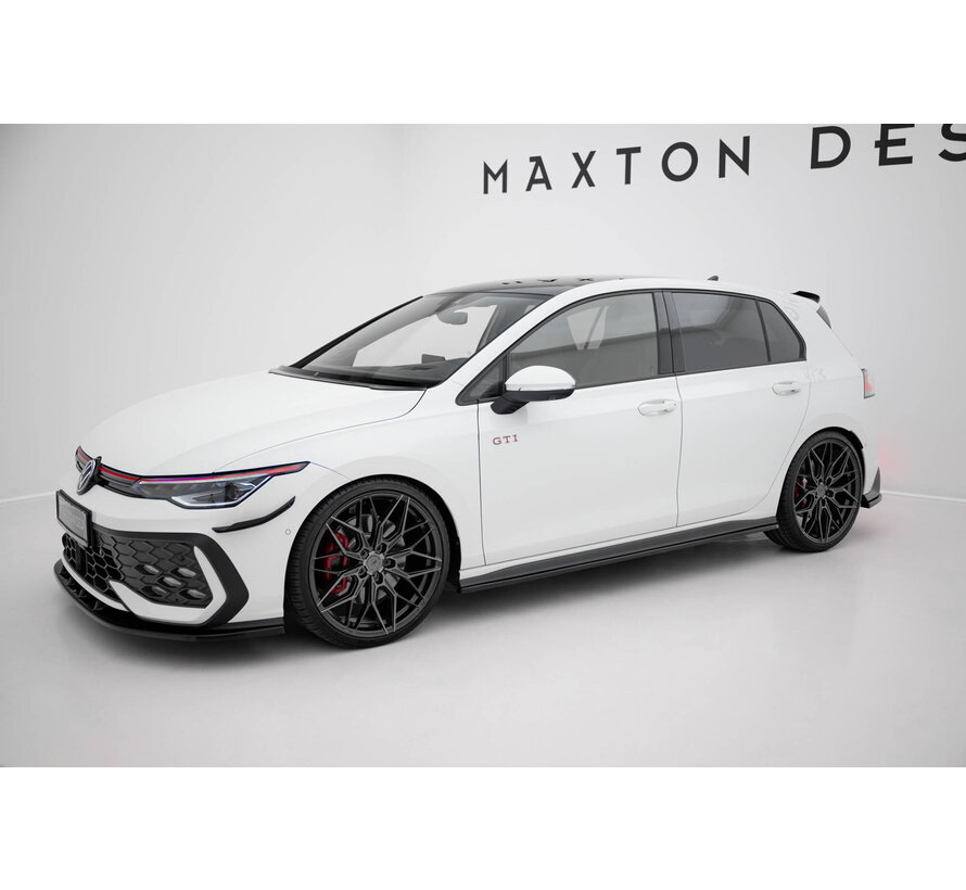 Maxton Design Set of Splitters V.1 Volkswagen Golf GTI Mk8 Facelift