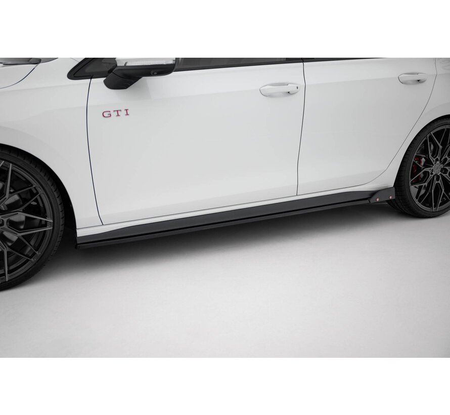 Maxton Design Set of Splitters V.2 Volkswagen Golf GTI Mk8 Facelift