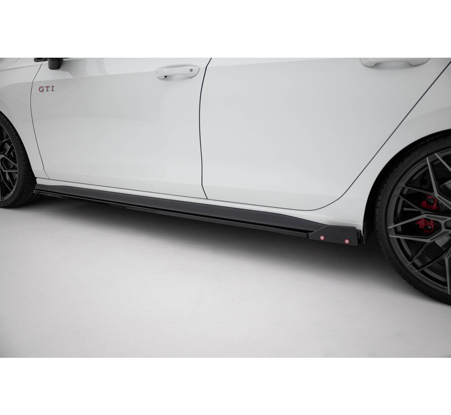 Maxton Design Set of Splitters V.2 Volkswagen Golf GTI Mk8 Facelift