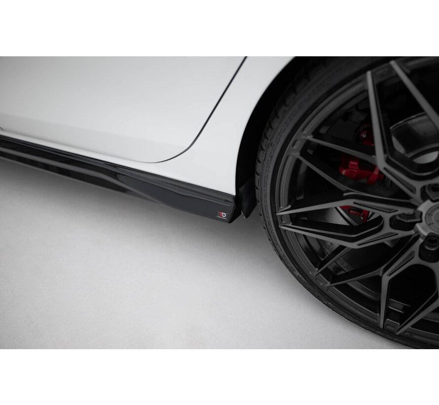 Maxton Design Set of Splitters V.3 Volkswagen Golf GTI Mk8 Facelift