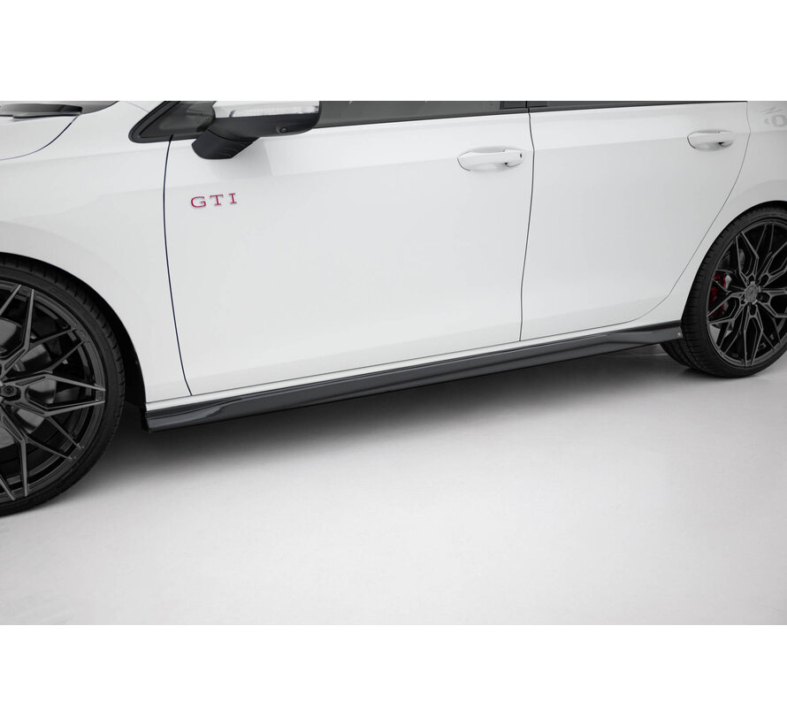 Maxton Design Set of Splitters V.3 Volkswagen Golf GTI Mk8 Facelift