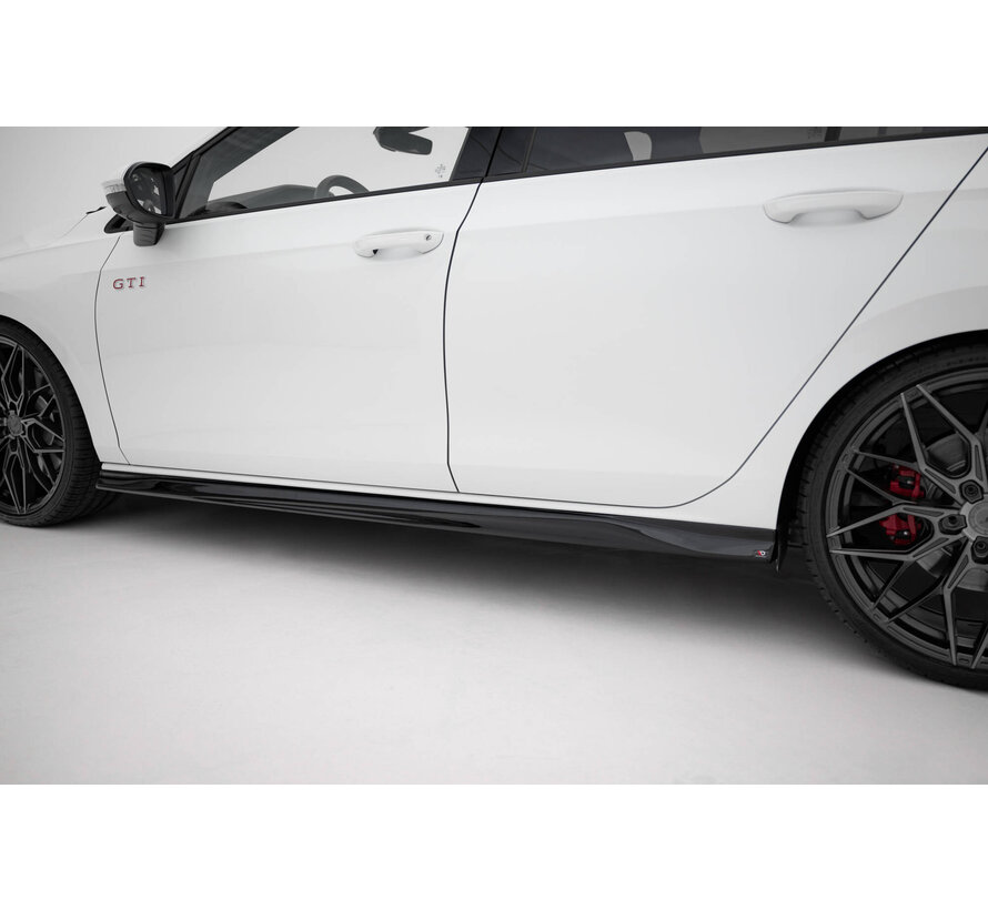Maxton Design Set of Splitters V.3 Volkswagen Golf GTI Mk8 Facelift