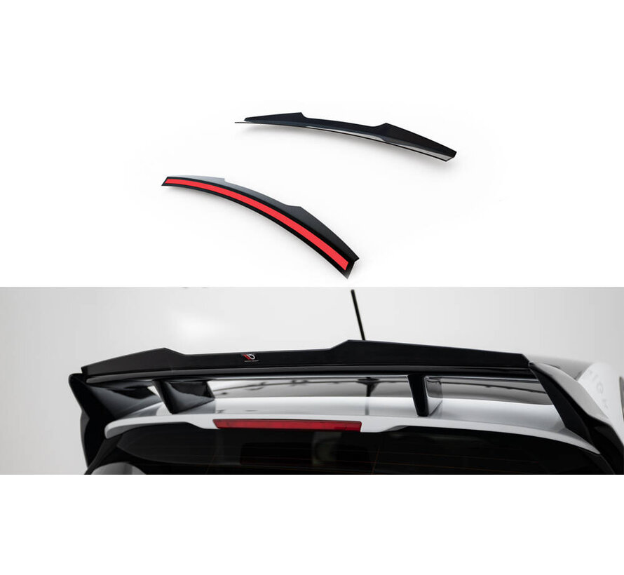 Maxton Design Spoiler Cap Ford Fiesta Standard / ST / ST-Line Mk8 (For FO-FI-8-FH1FP)