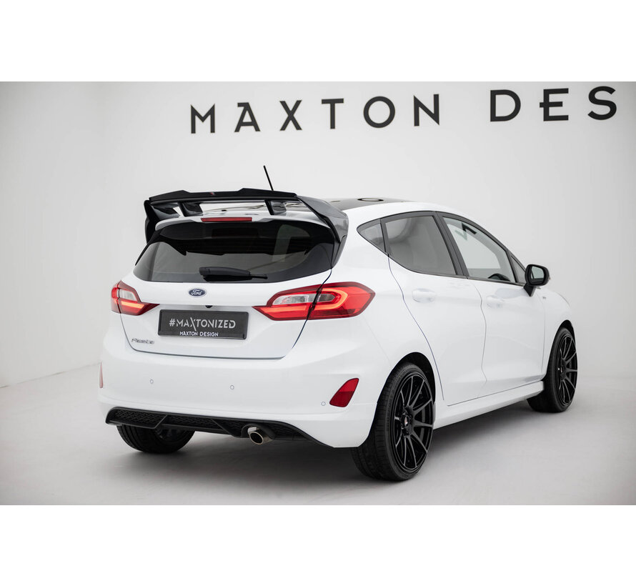 Maxton Design Spoiler Cap Ford Fiesta Standard / ST / ST-Line Mk8 (For FO-FI-8-FH1FP)