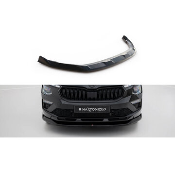 Maxton Design Maxton Design Front Splitter V.1 Skoda Kamiq Monte Carlo Mk1 Facelift