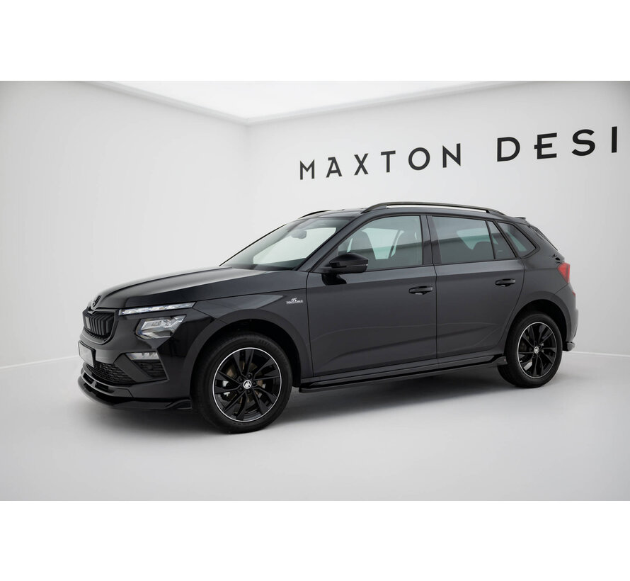 Maxton Design Side Skirts Diffusers Skoda Kamiq Monte Carlo Mk1 Facelift