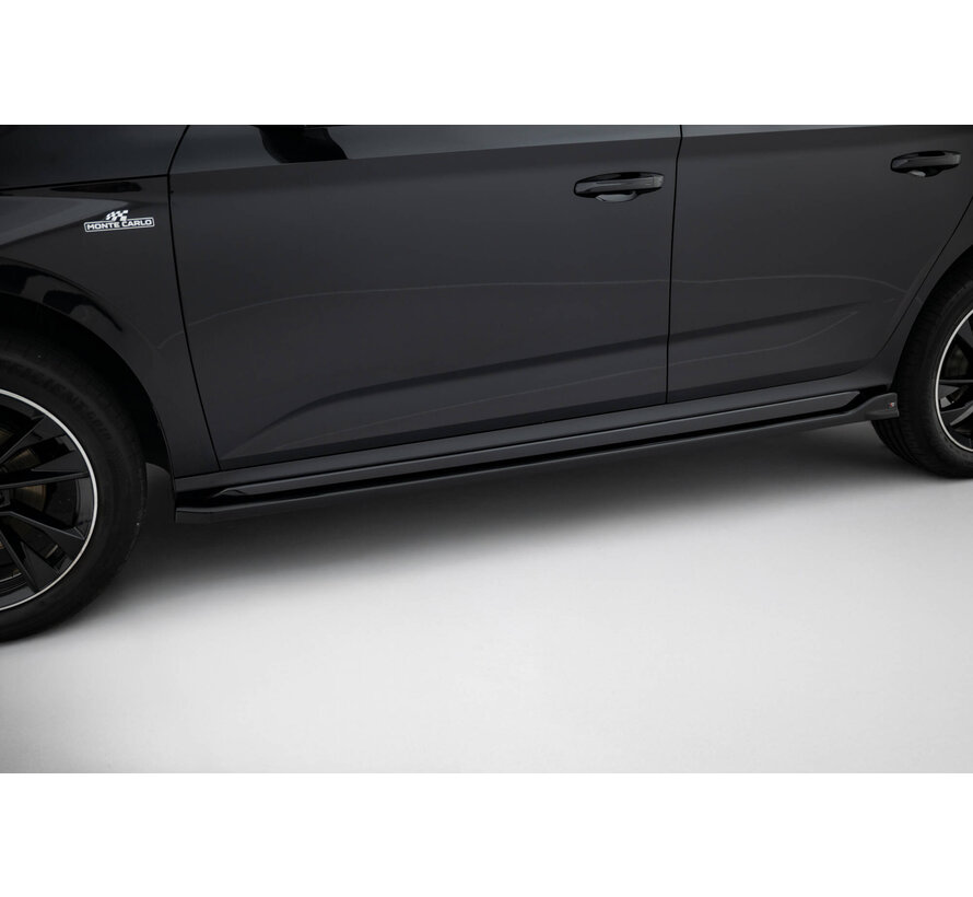 Maxton Design Side Skirts Diffusers Skoda Kamiq Monte Carlo Mk1 Facelift