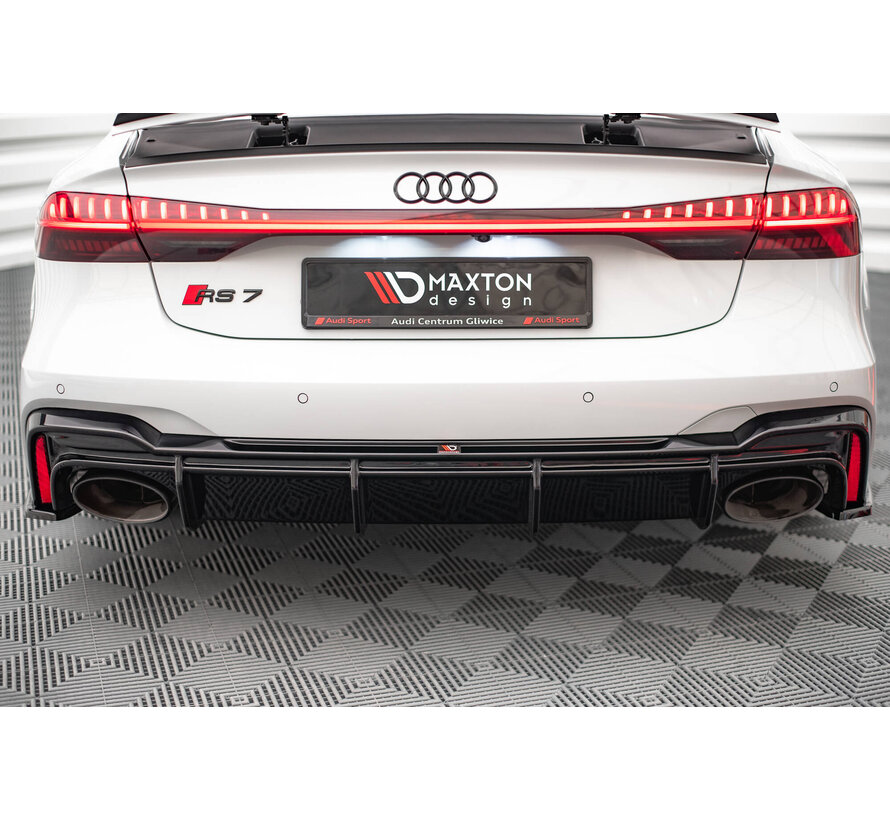 Maxton Design Rear Valance Audi RS7 C8  (Version with towbar)
