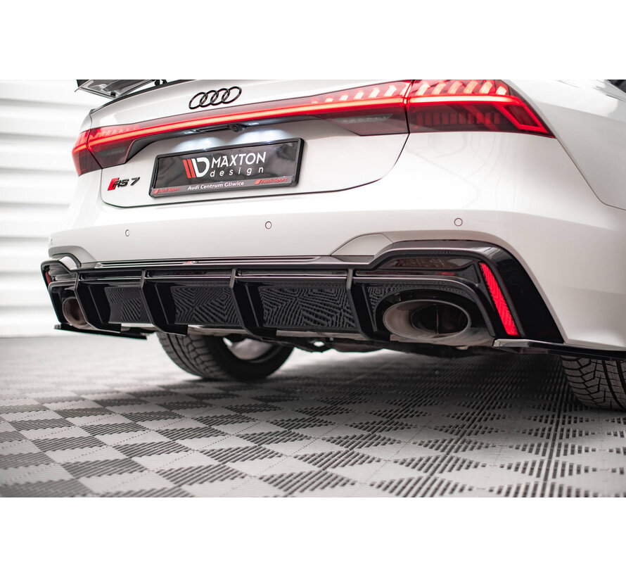 Maxton Design Rear Valance Audi RS7 C8  (Version with towbar)
