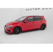 Maxton Design Maxton Design Set of Splitters V.1 Volkswagen Golf R Hatchback Mk7 Facelift