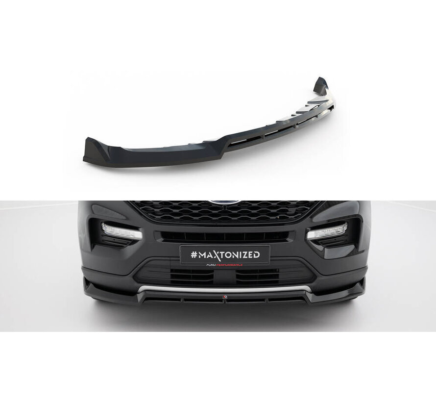 Maxton Design Front Splitter Ford Explorer XLT Mk6