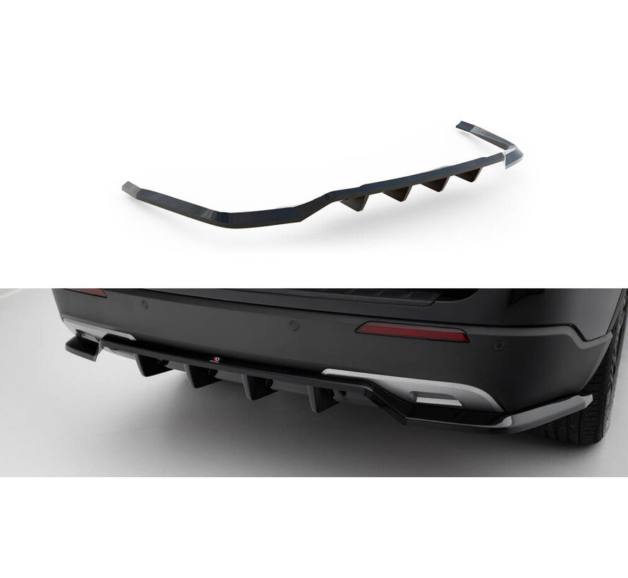 Maxton Design Rear Splitter (with vertical bars) Ford Explorer XLT Mk6