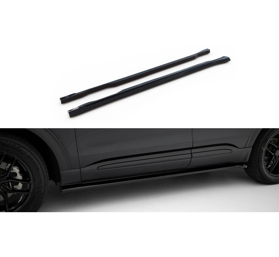 Maxton Design Side Skirts Diffusers Ford Explorer XLT Mk6