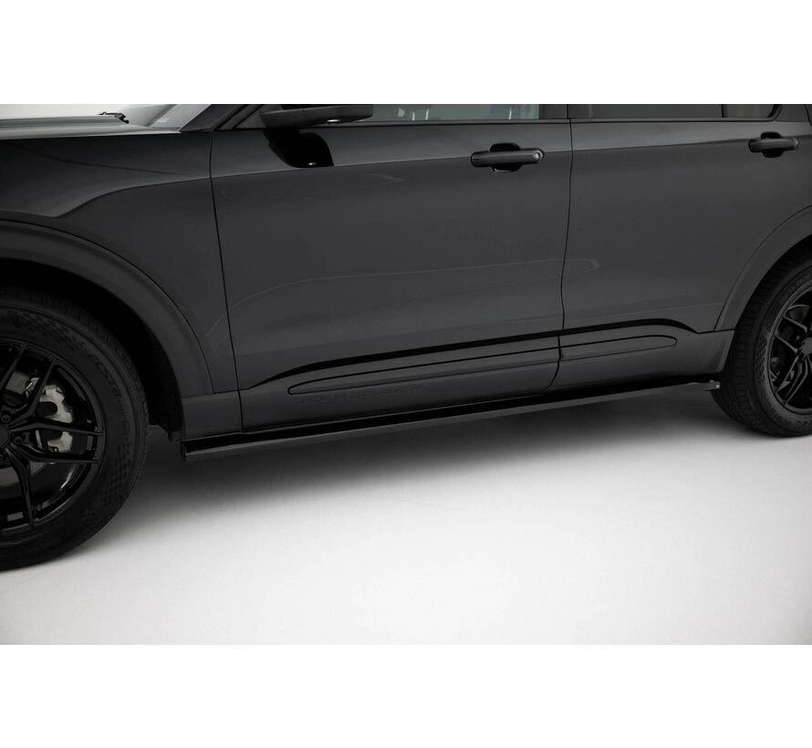 Maxton Design Side Skirts Diffusers Ford Explorer XLT Mk6