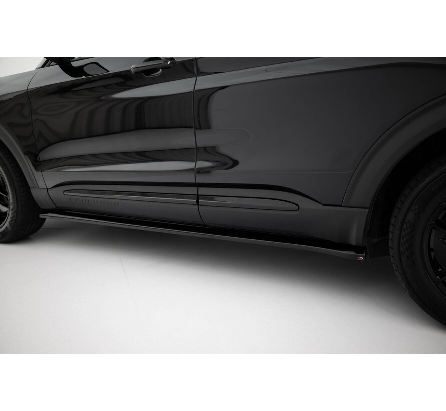 Maxton Design Side Skirts Diffusers Ford Explorer XLT Mk6