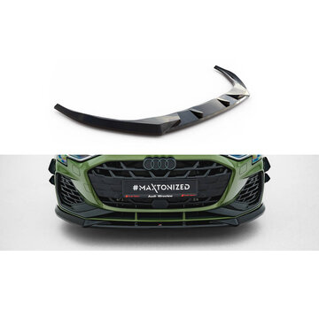 Maxton Design Maxton Design Front Splitter V.1 Audi S3 Sportback / A3 S-line Sportback  8Y Facelift