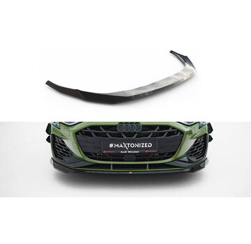 Maxton Design Maxton Design Front Splitter V.2 Audi S3 Sportback / A3 S-line Sportback  8Y Facelift