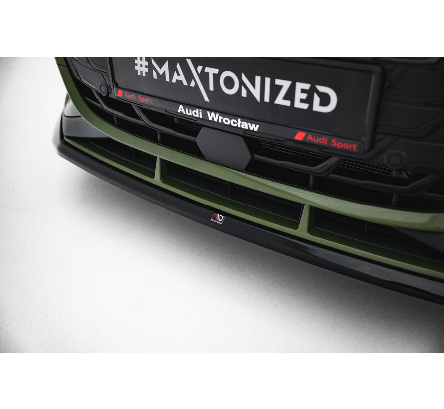 Maxton Design Front Splitter V.2 Audi S3 Sportback / A3 S-line Sportback  8Y Facelift