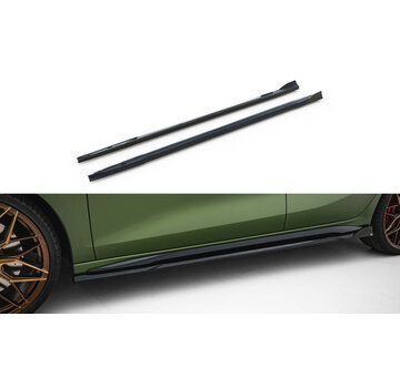 Maxton Design Maxton Design Side Skirts Diffusers V.3 Audi S3 Sportback / A3 S-line Sportback  8Y Facelift