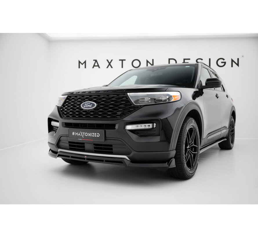 Maxton Design Set of Splitters Ford Explorer XLT Mk6