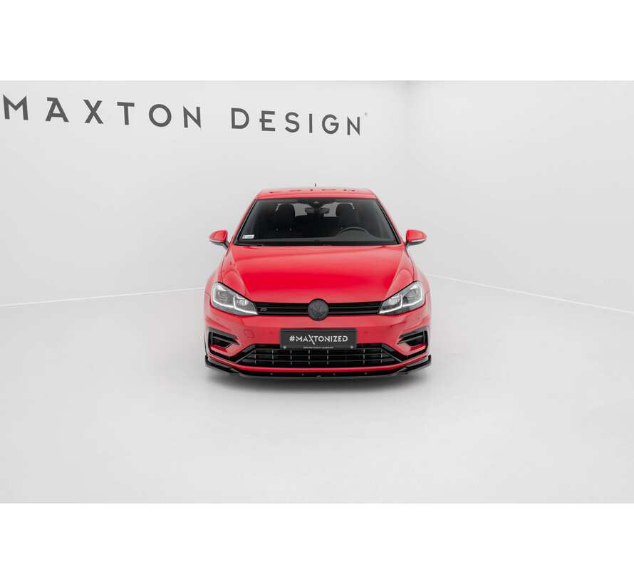 Maxton Design Set of Splitters V.2 Volkswagen Golf R Hatchback Mk7 Facelift