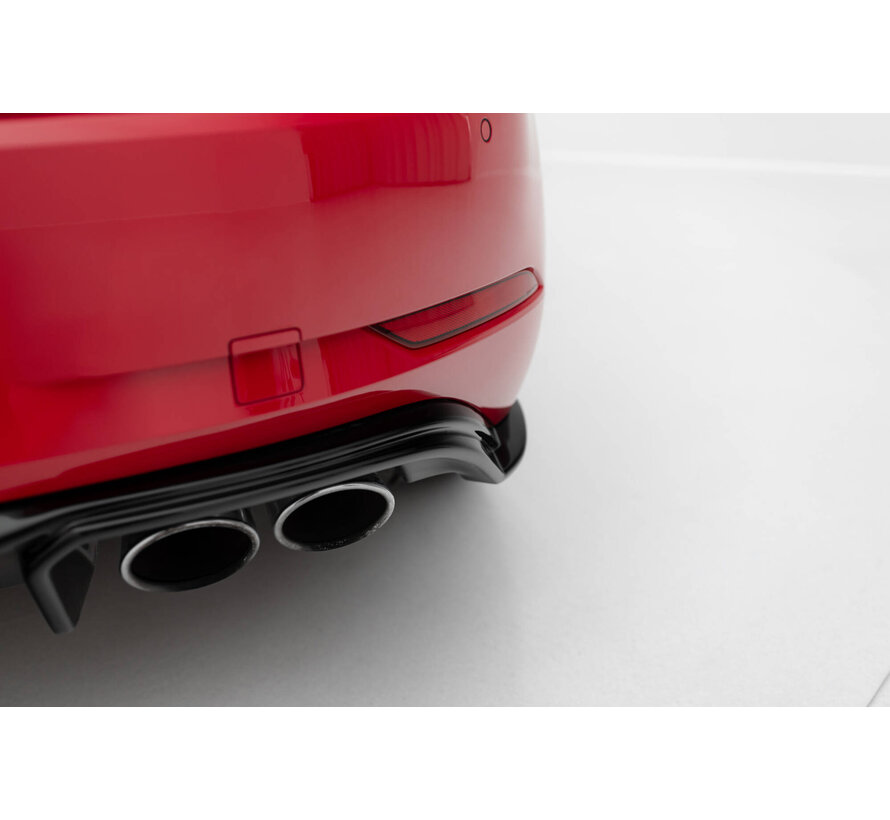 Maxton Design Set of Splitters V.2 Volkswagen Golf R Hatchback Mk7 Facelift