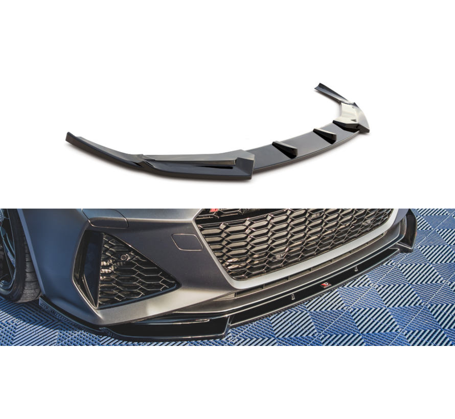 Maxton Design Front Splitter V.1 Audi RS6 C8