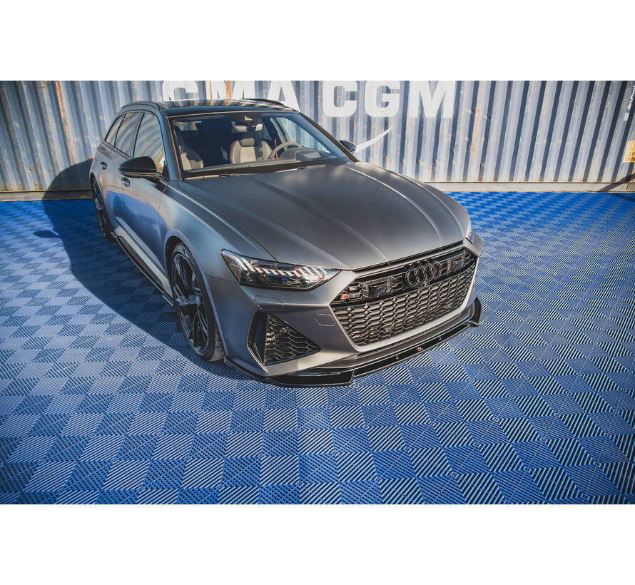 Maxton Design Front Splitter V.1 Audi RS6 C8