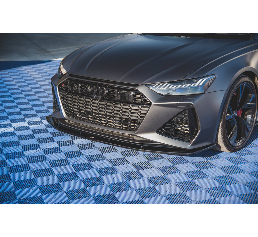 Maxton Design Front Splitter V.2 Audi RS6 C8