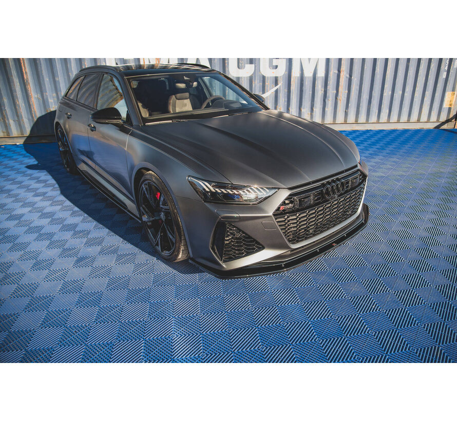 Maxton Design Front Splitter V.2 Audi RS6 C8