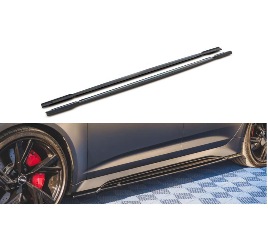 Maxton Design Side Skirts Diffusers V.1 Audi RS6 C8