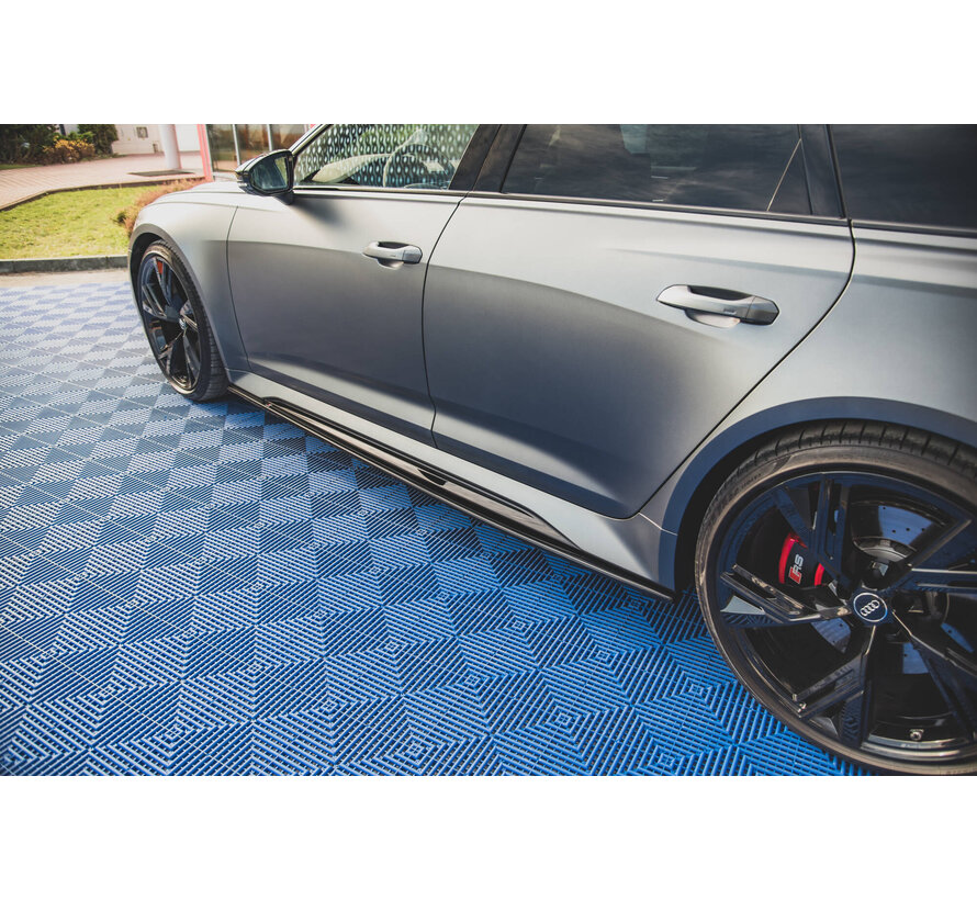 Maxton Design Side Skirts Diffusers V.2 Audi RS6 C8