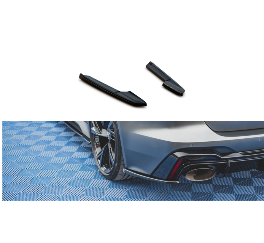 Maxton Design Rear Side Splitters V.2 Audi RS6 C8