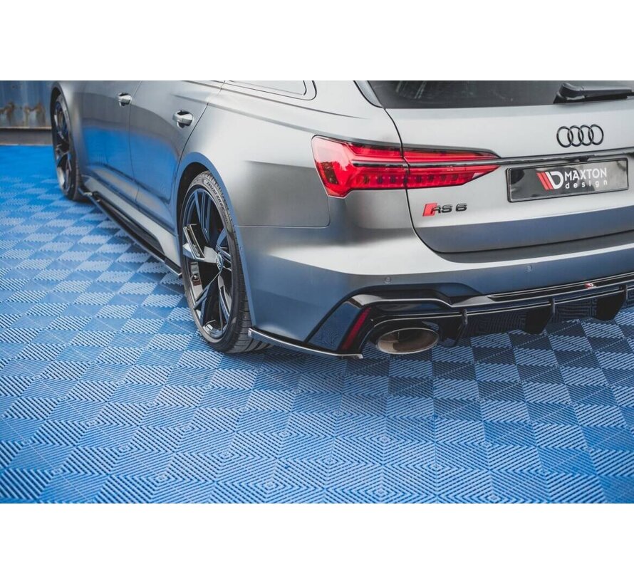 Maxton Design Rear Side Splitters V.2 Audi RS6 C8