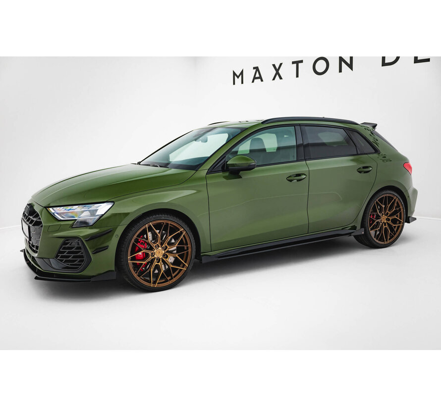 Maxton Design Side Flaps Audi S3 Sportback / A3 S-line Sportback 8Y Facelift