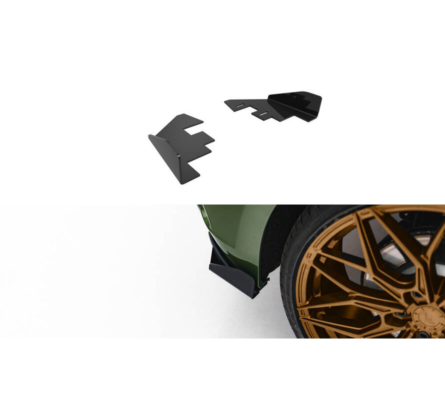 Maxton Design Rear Side Flaps Audi S3 Sportback 8Y Facelift