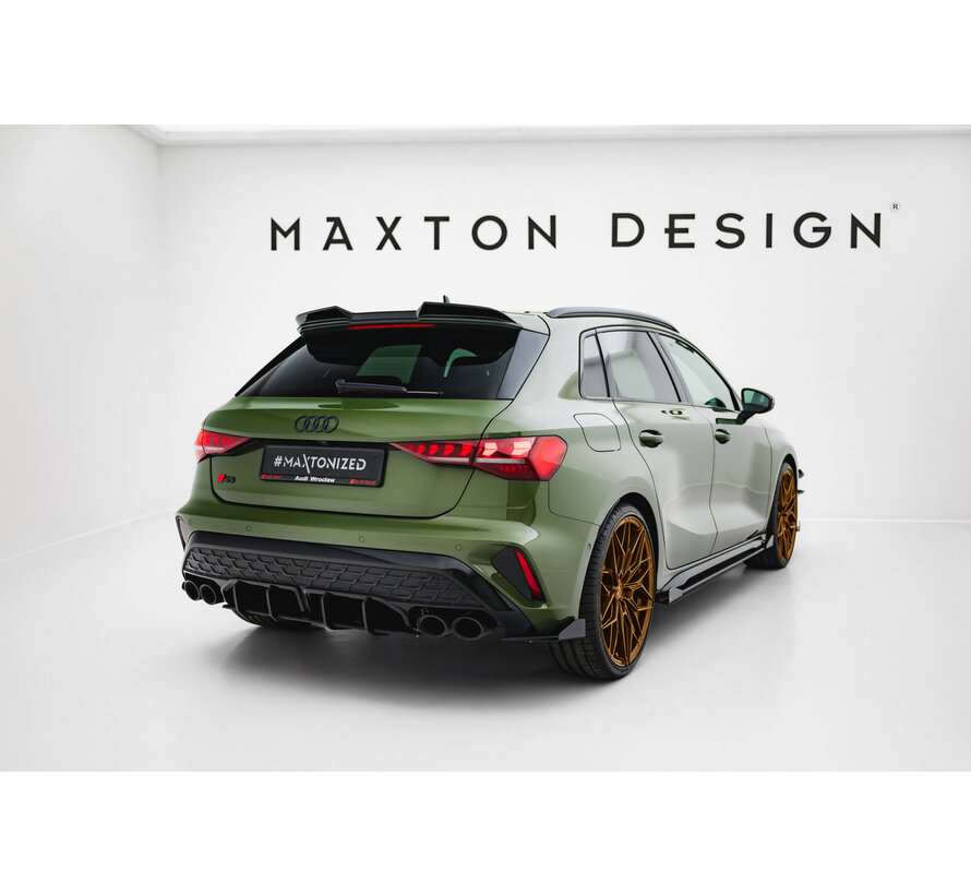 Maxton Design Rear Side Flaps Audi S3 Sportback 8Y Facelift
